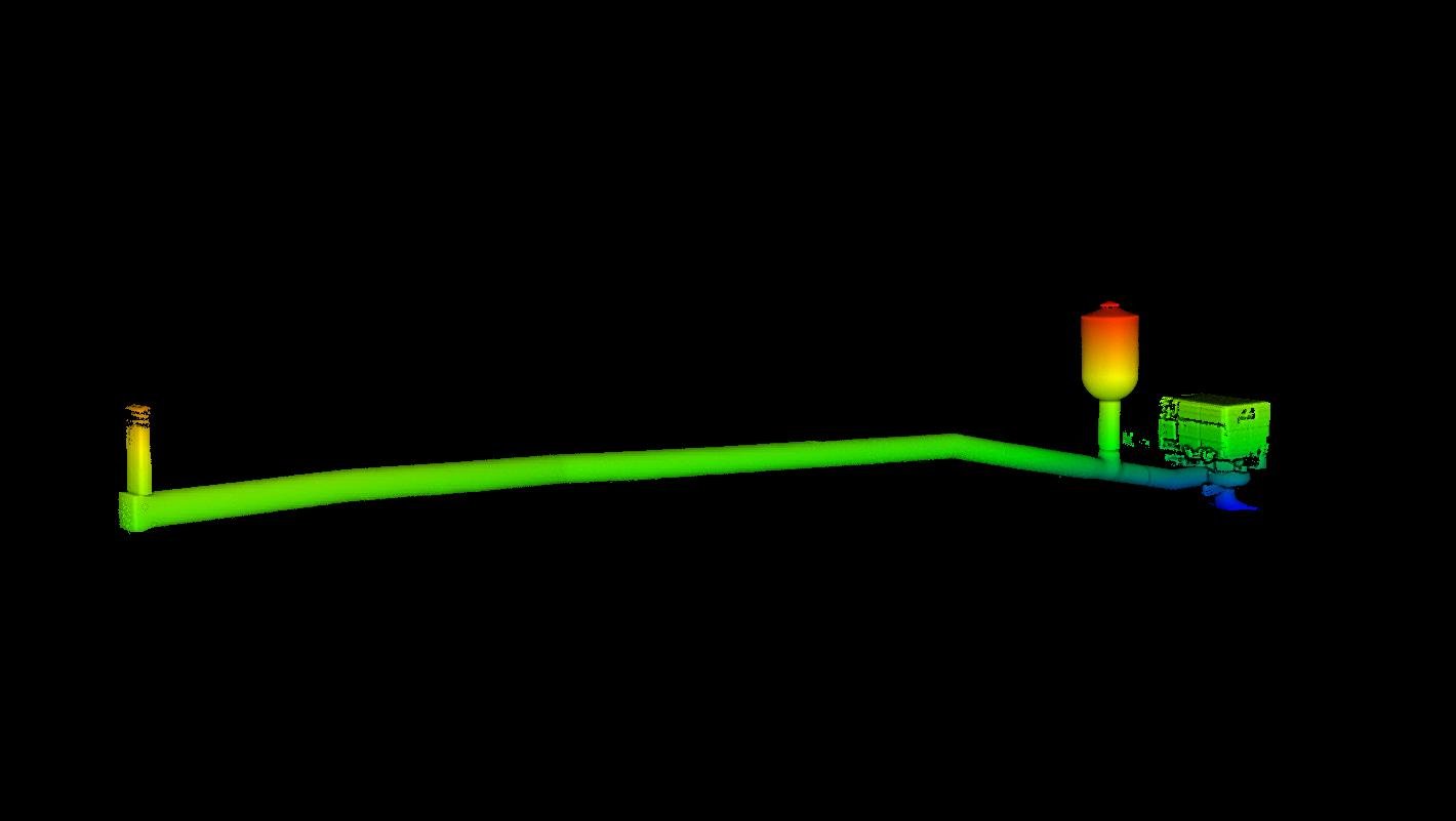 Analyzing a 35-meter dam surge tank with the Elios 3 in Canada